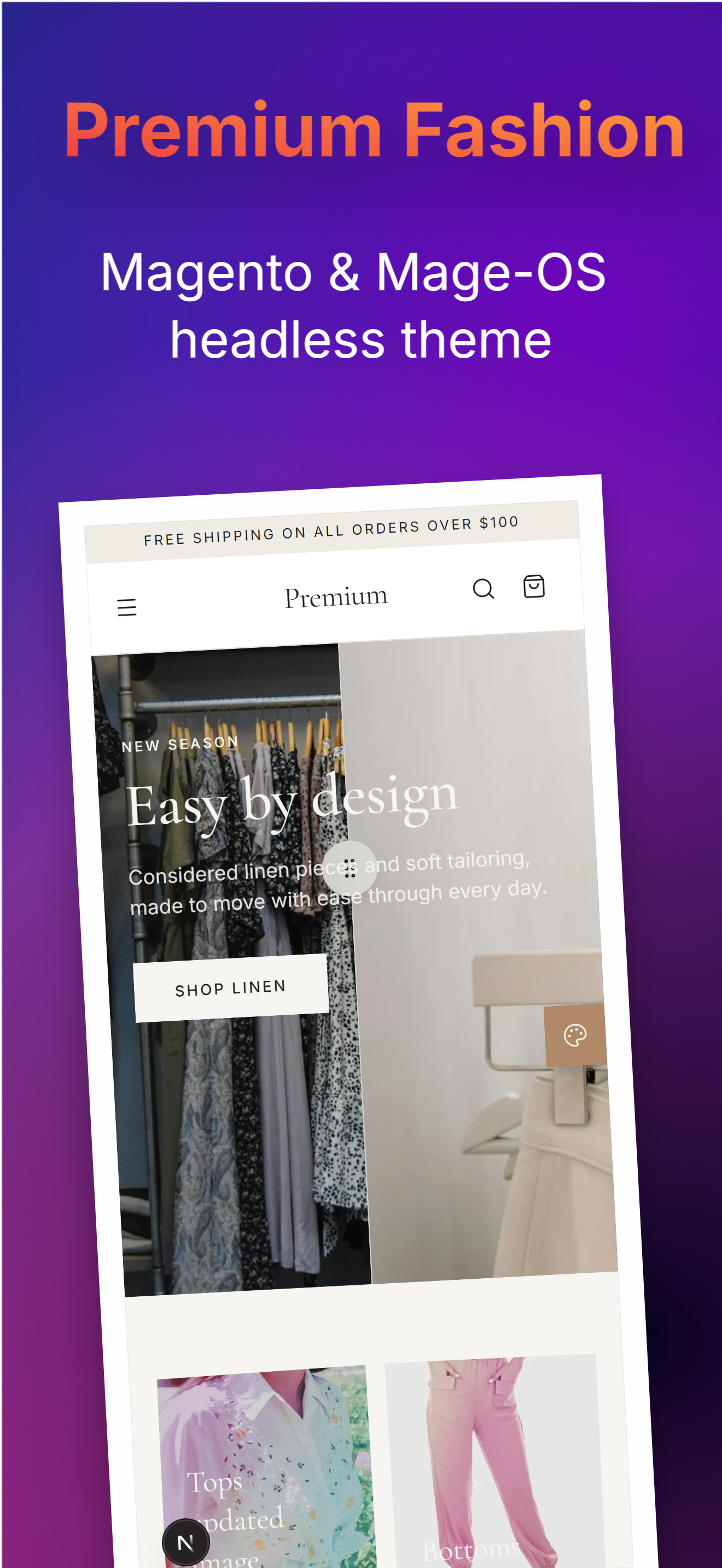 Premium Fashion Theme Preview
