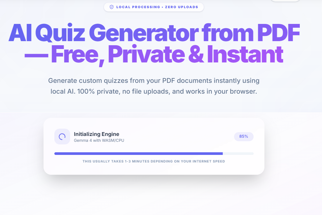 Loading Gemma 4 in browser