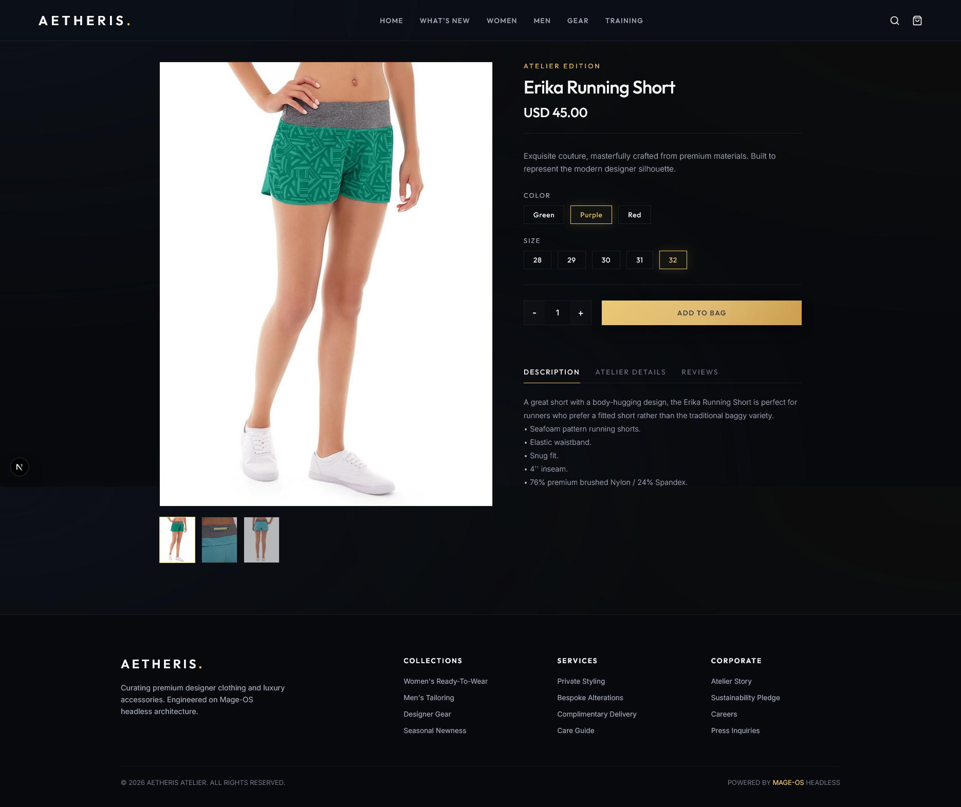 Next.js Magento Product Details Page