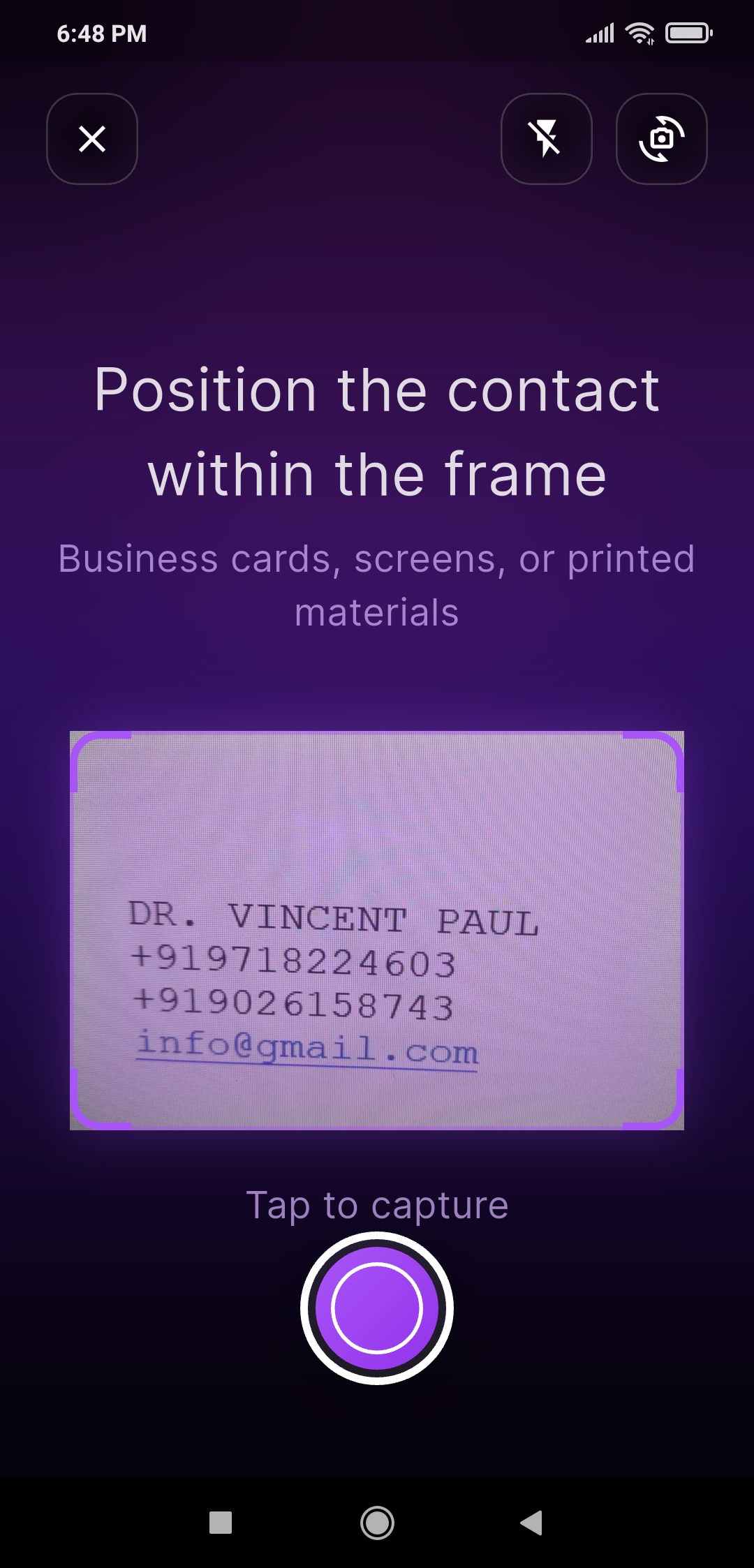 Scan2Call Screenshot 5